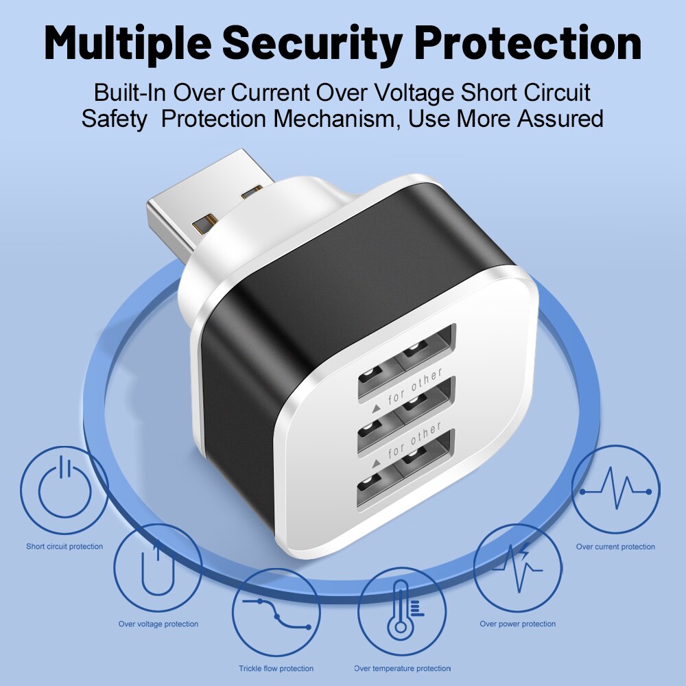 Electronics Gadgets For Car - Adattatore USB a 3 Porte, USB