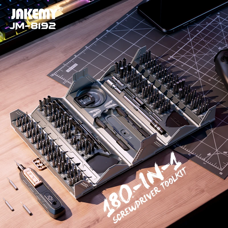 Electronics Repair Gadgets - JAKEMY JM-8192 180-in-1 cacciavite di precisione