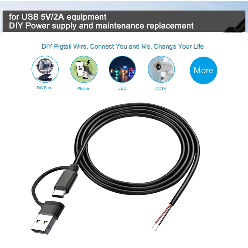 Cavo di alimentazione DC a 2 p - Electronics Repair Gadgets recensione e prezzo
