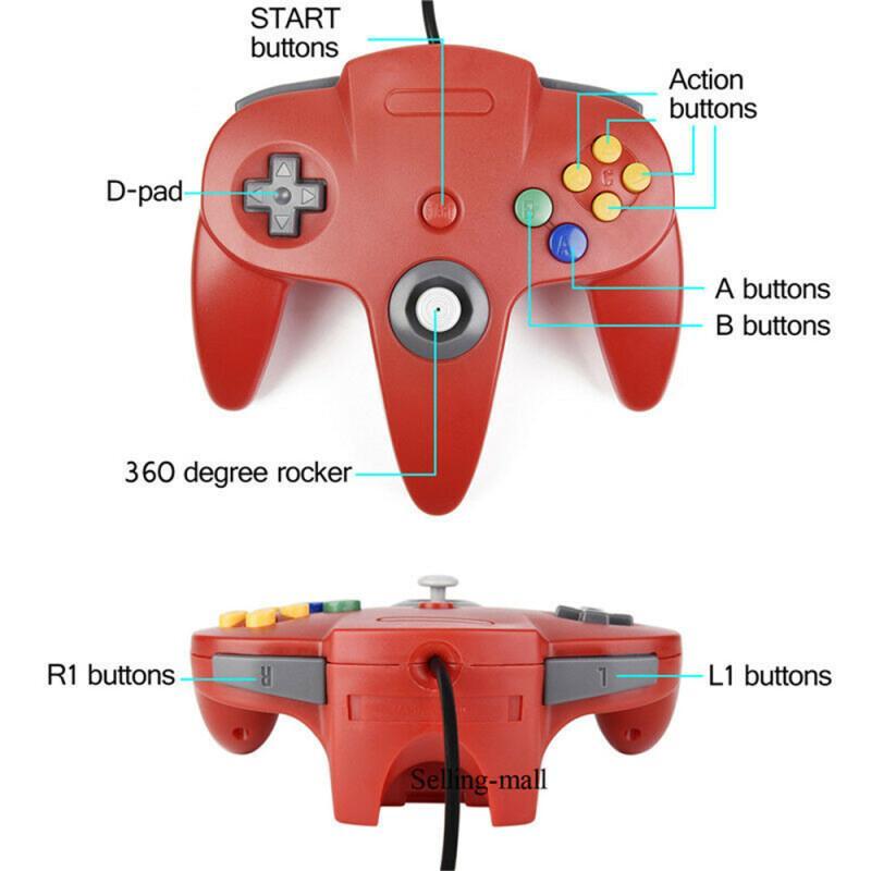 Controller N64 Classico USB ca - Retro Game Controller Usb recensione e prezzo